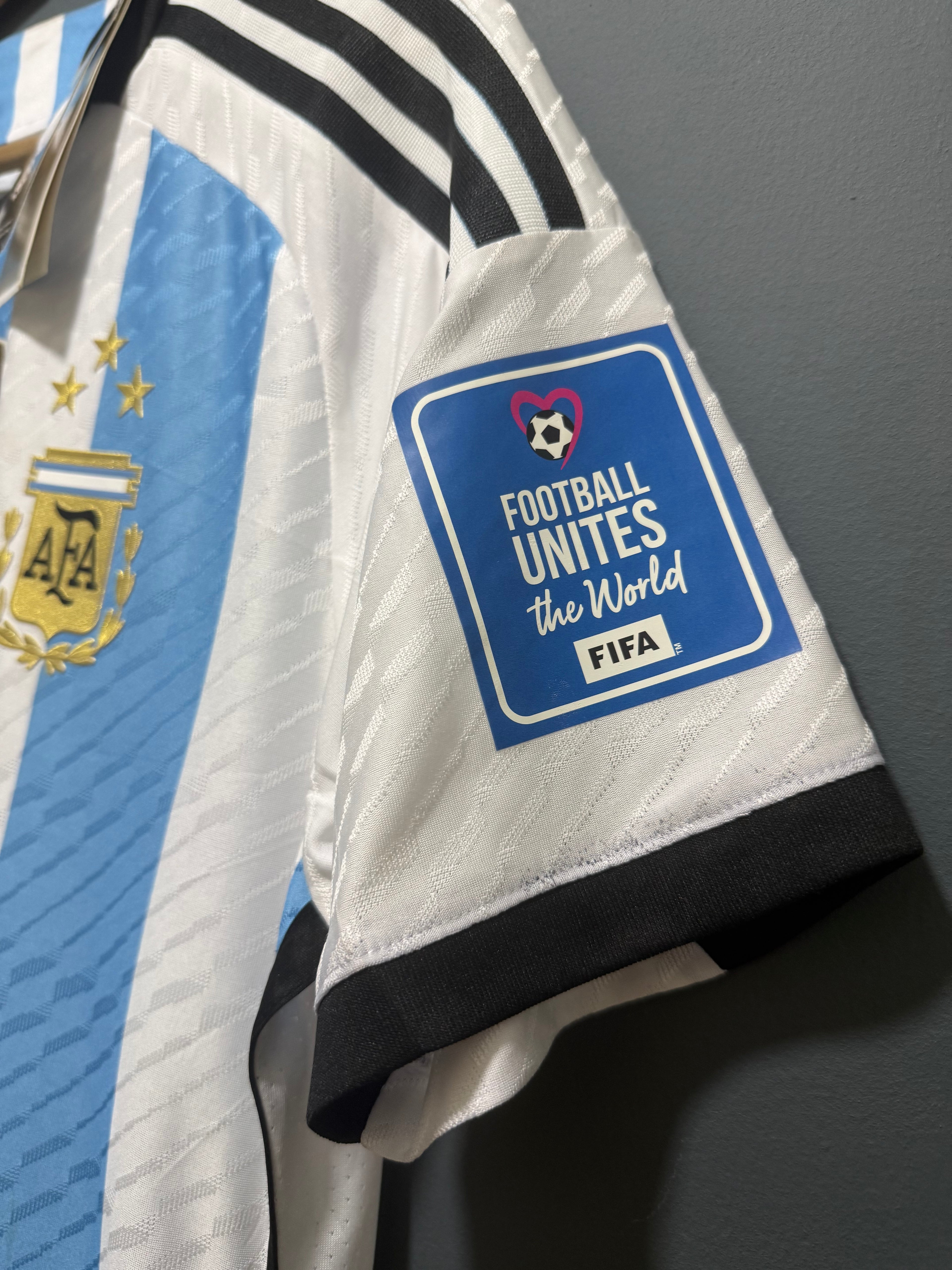 ARGENTINA IMPORTADA 2022 | Qatar | 10 PERSONALÍZALA PARCHE CAMPEÓN MUNDIAL |