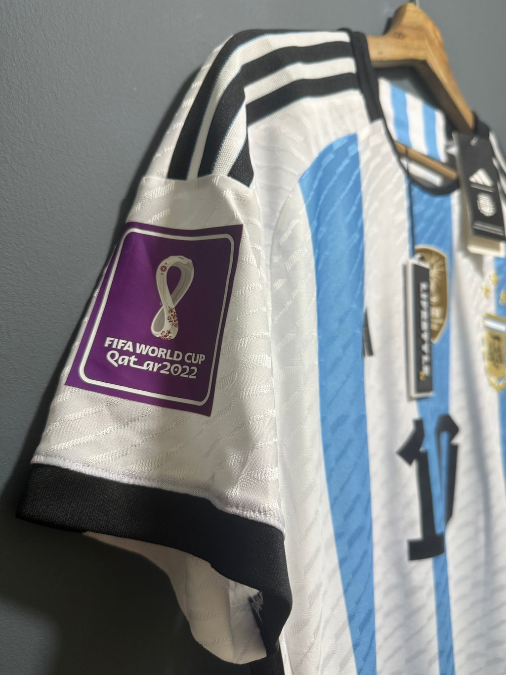 ARGENTINA IMPORTADA 2022 | Qatar | 10 PERSONALÍZALA PARCHE CAMPEÓN MUNDIAL |