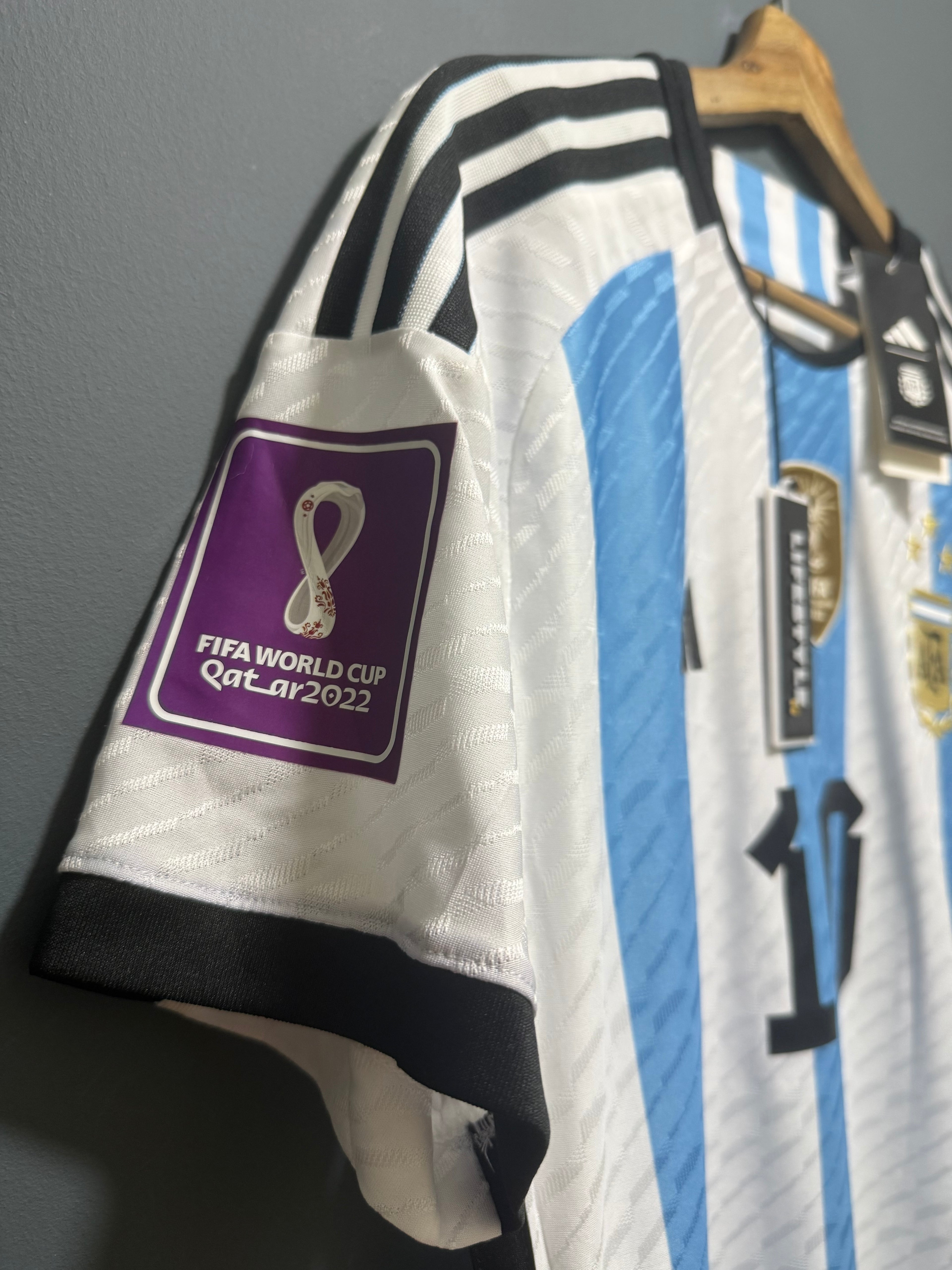 ARGENTINA IMPORTADA 2022 | Qatar | 10 PERSONALÍZALA PARCHE CAMPEÓN MUNDIAL |