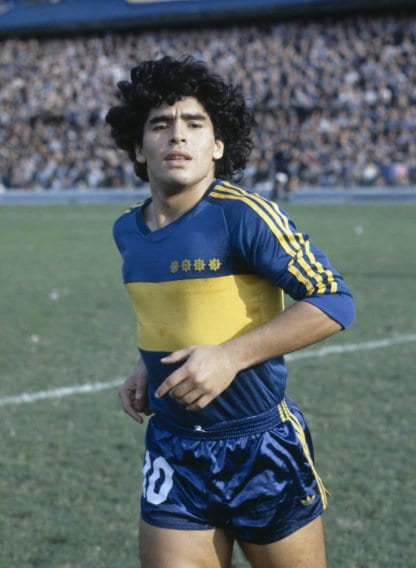BOCA JRS 1981 - 10 MARADONA