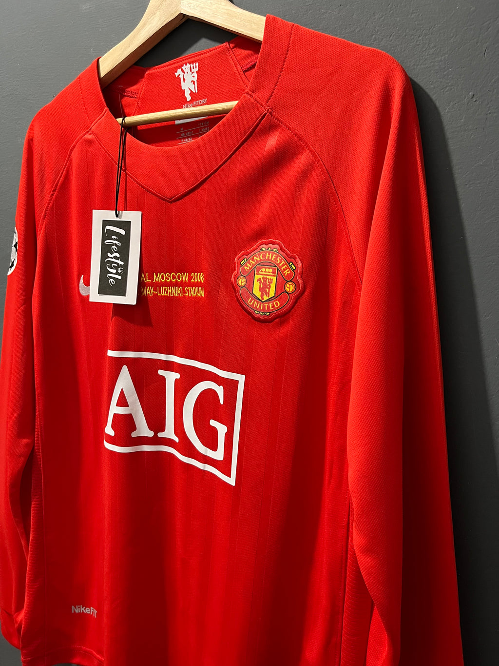 MANCHESTER UNITED 2008 | RETRO MANGA LARGA CRISTIANO RONALDO