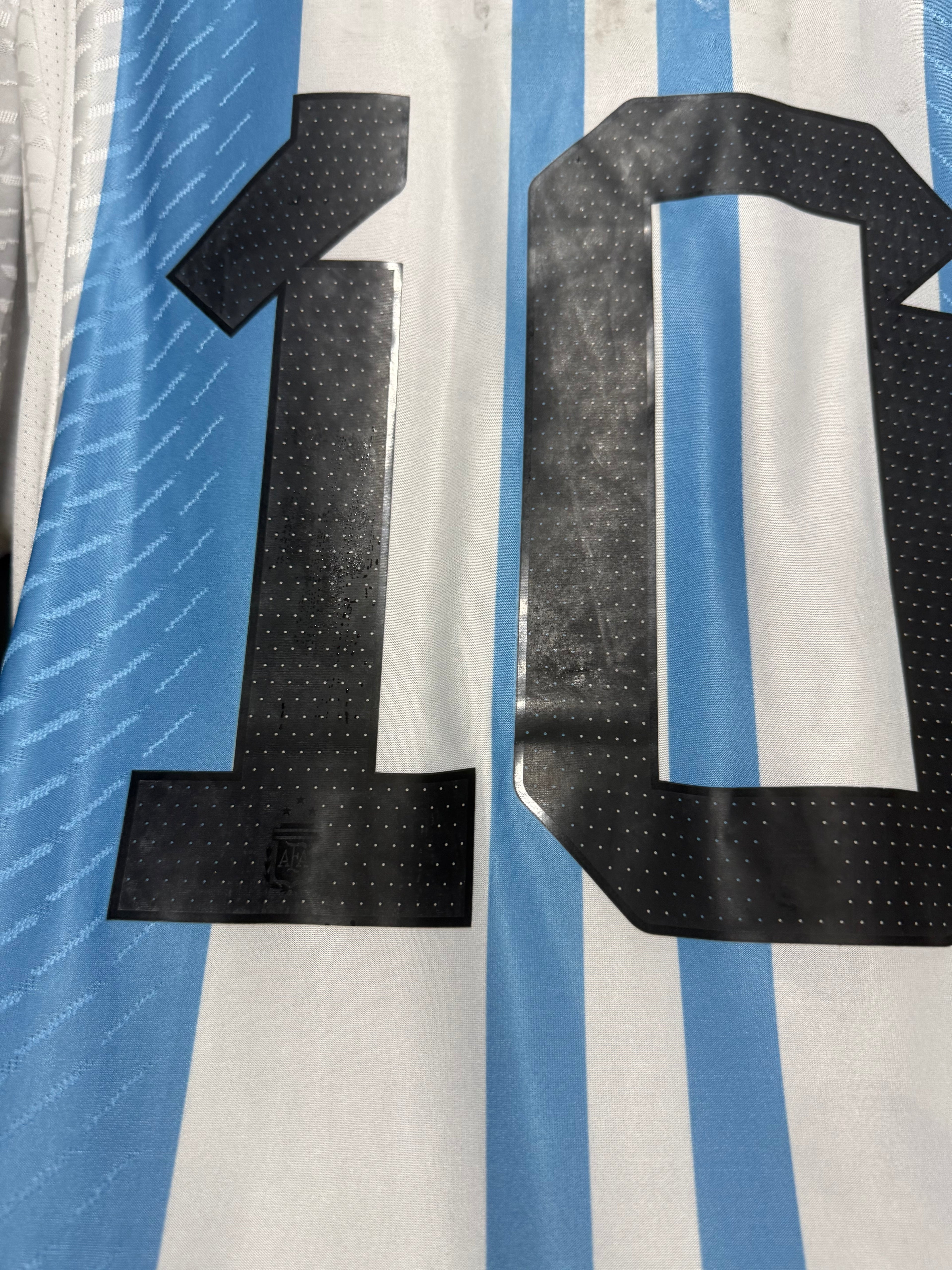ARGENTINA IMPORTADA 2022 | Qatar | 10 PERSONALÍZALA PARCHE CAMPEÓN MUNDIAL |