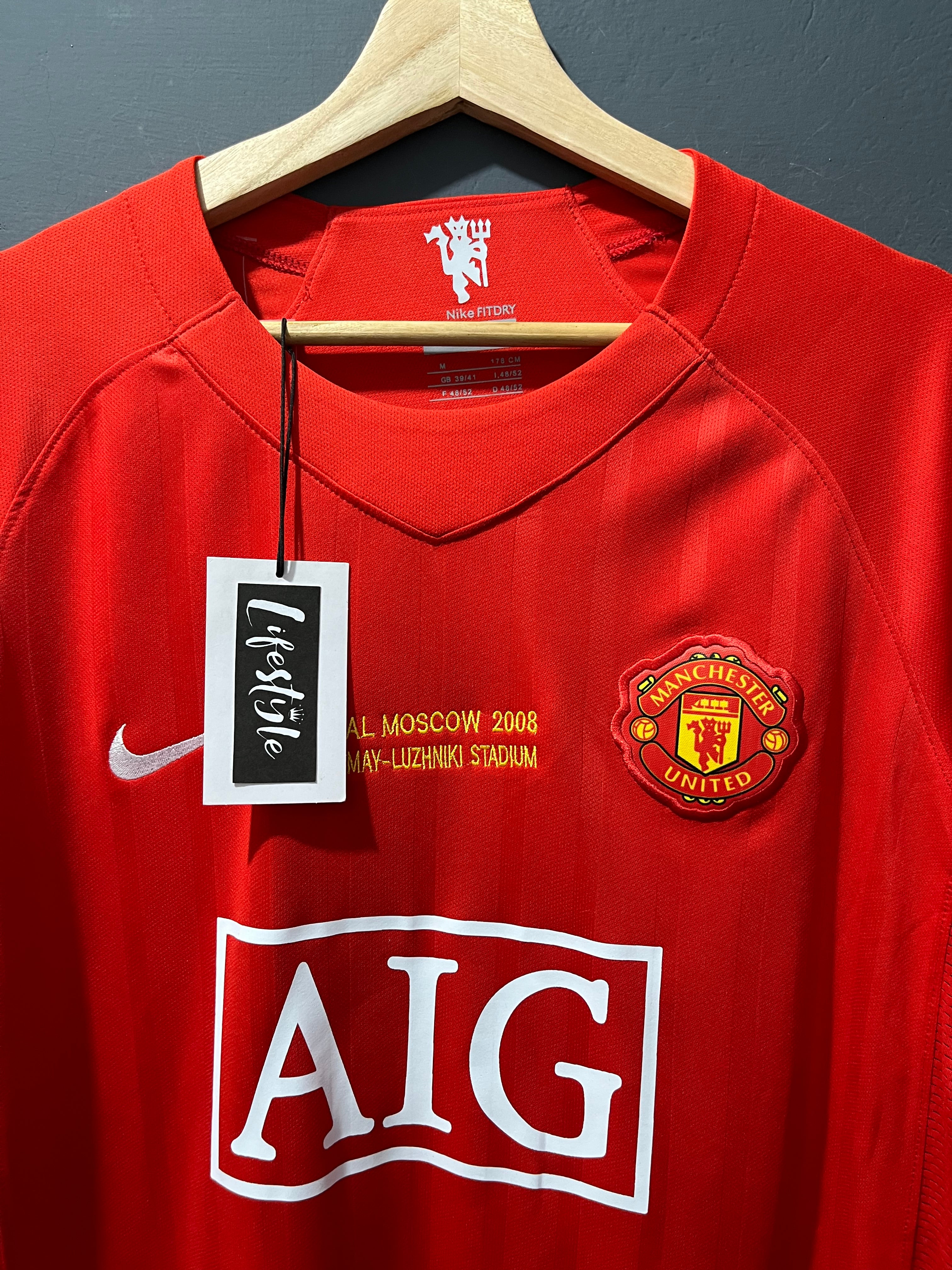 MANCHESTER UNITED 2008 | RETRO MANGA LARGA CRISTIANO RONALDO
