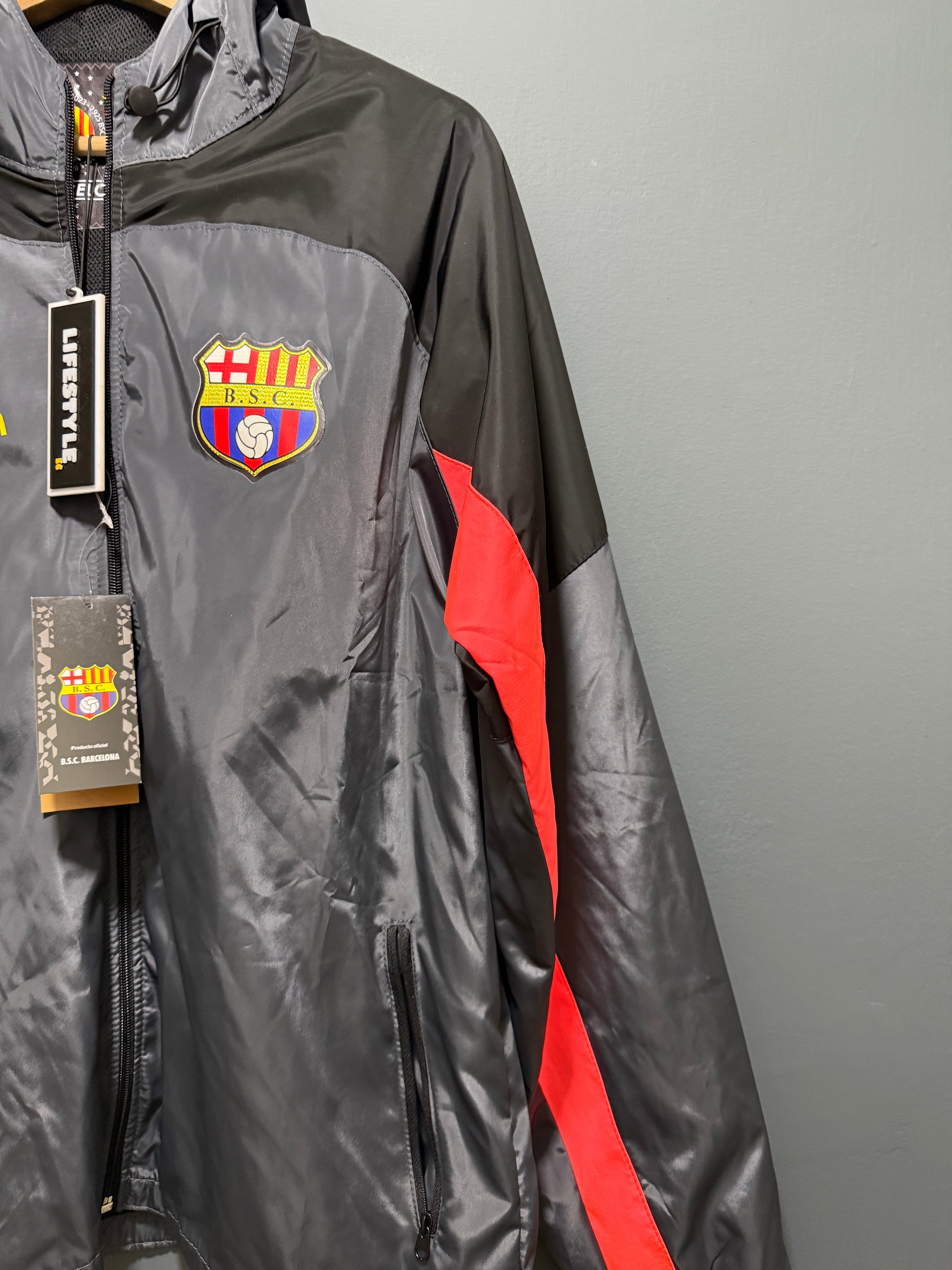 BARCELONA SC 2026 | CHOMPA IMPERMEABLE