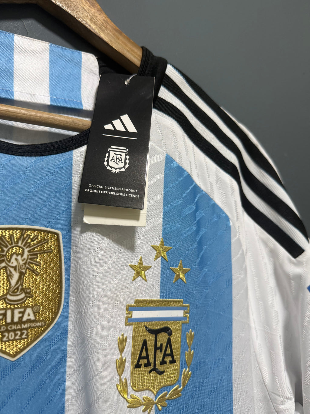 ARGENTINA IMPORTADA 2022 | Qatar | 10 PERSONALÍZALA PARCHE CAMPEÓN MUNDIAL |