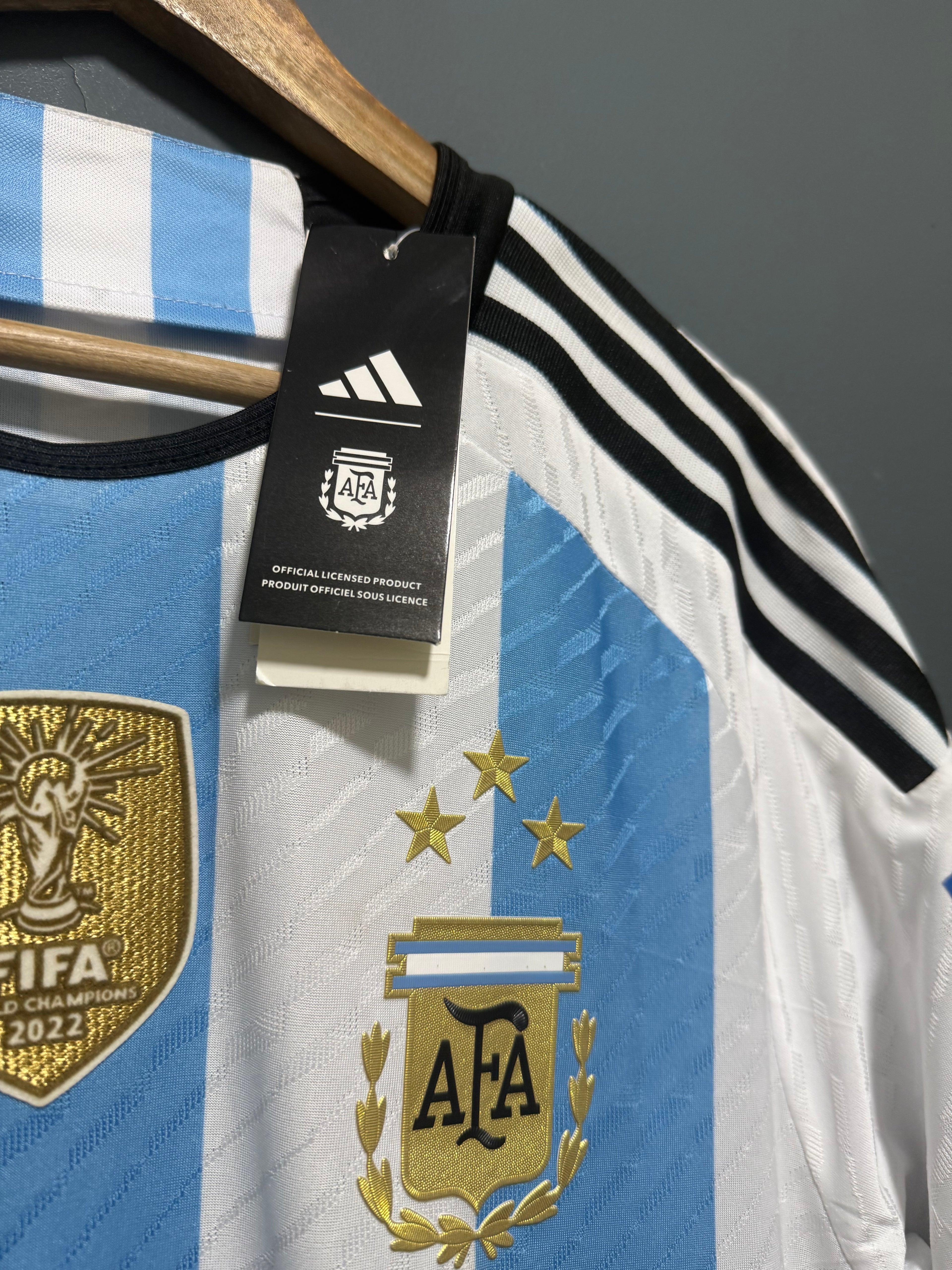 ARGENTINA IMPORTADA 2022 | Qatar | 10 PERSONALÍZALA PARCHE CAMPEÓN MUNDIAL |