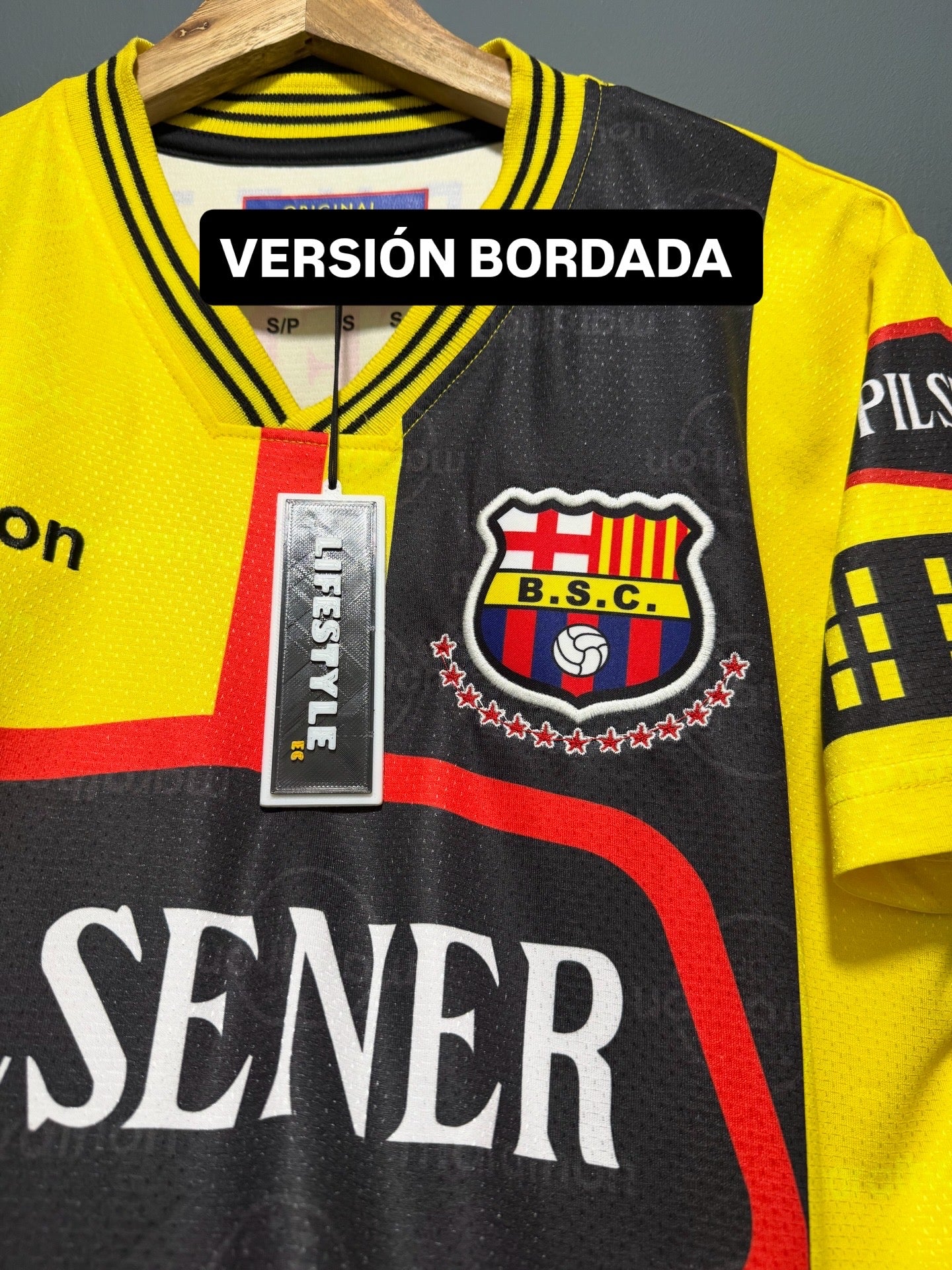 BARCELONA SC 1999 | RETRO BORDADA