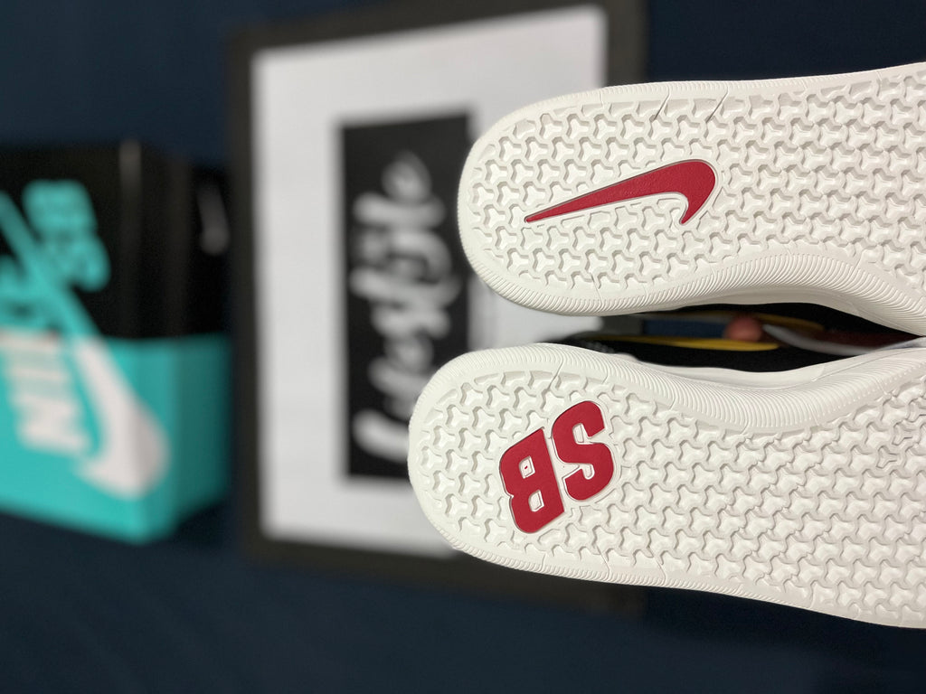 NIKE SB NYJAH | WHITE - YELLOW