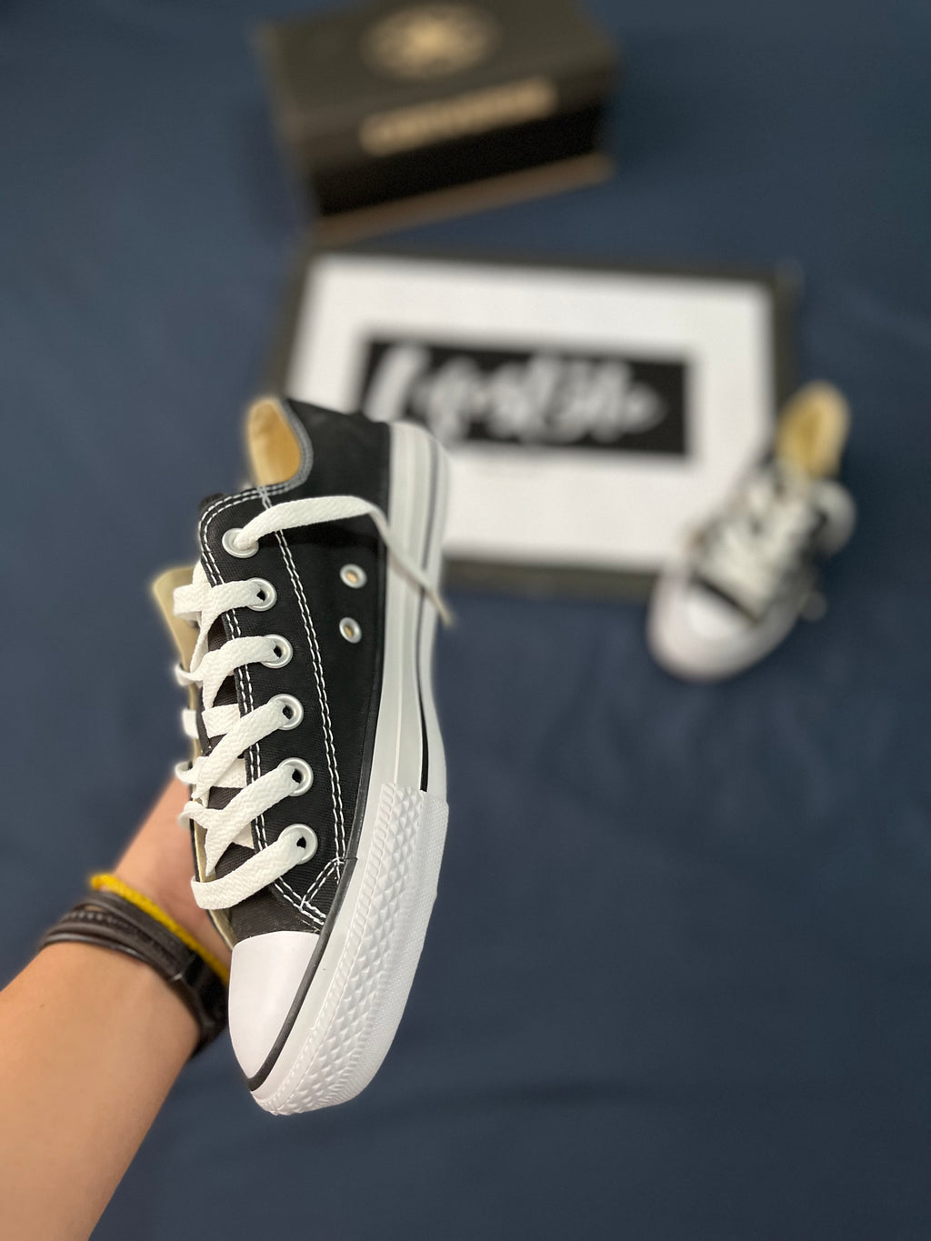 CONVERSE BAJOS | BLACK