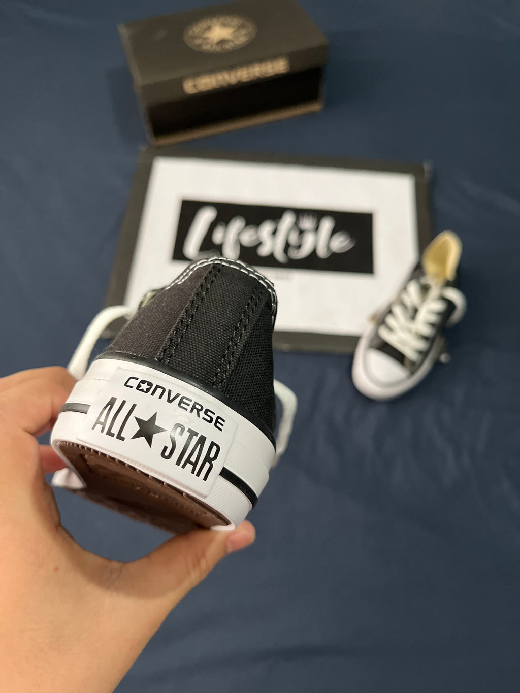 CONVERSE BAJOS | BLACK
