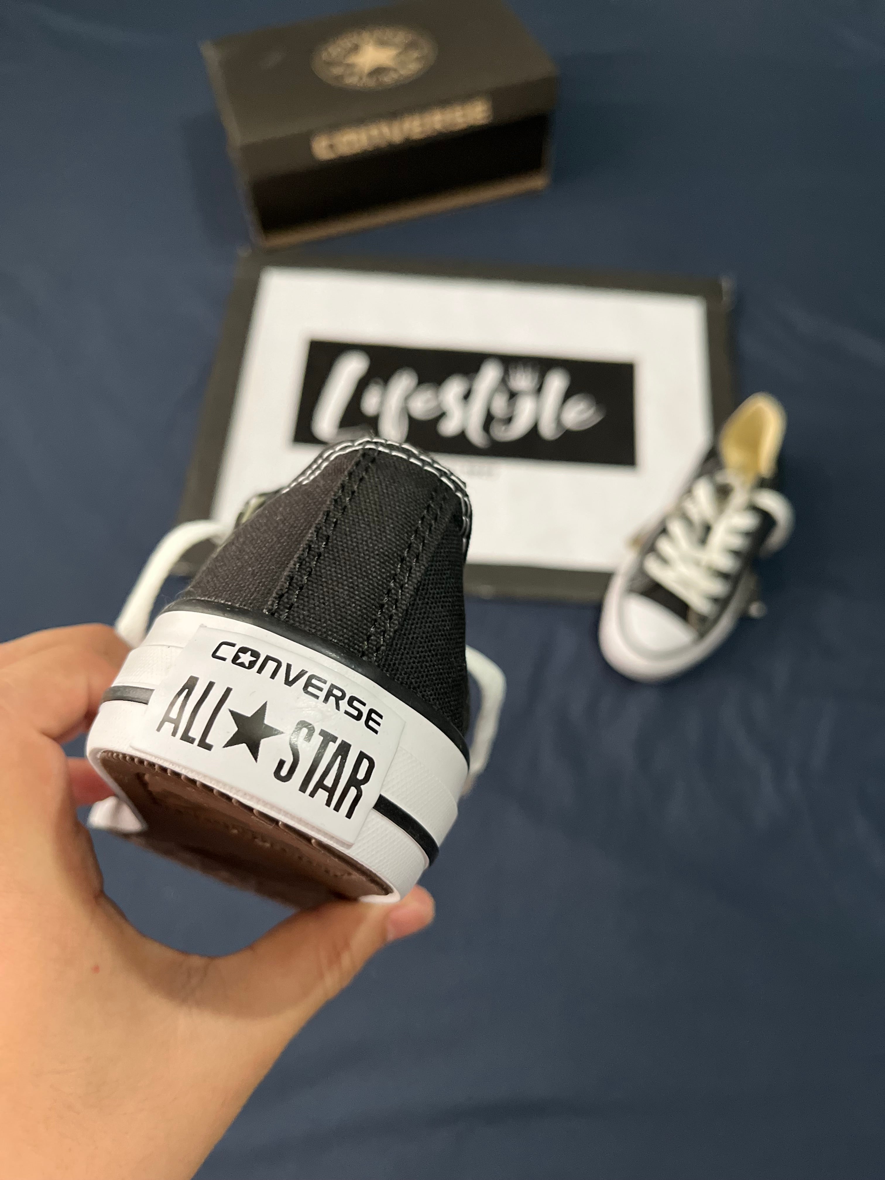 CONVERSE BAJOS | BLACK