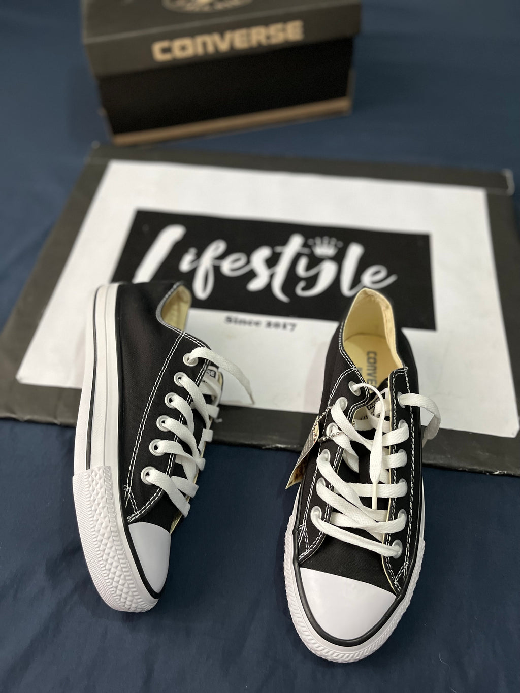 CONVERSE BAJOS | BLACK