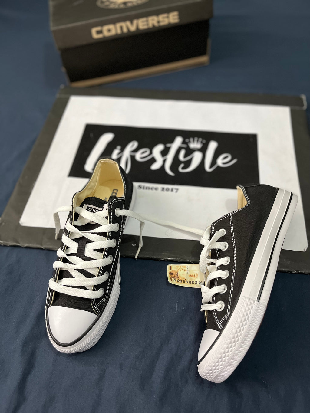 CONVERSE BAJOS | BLACK