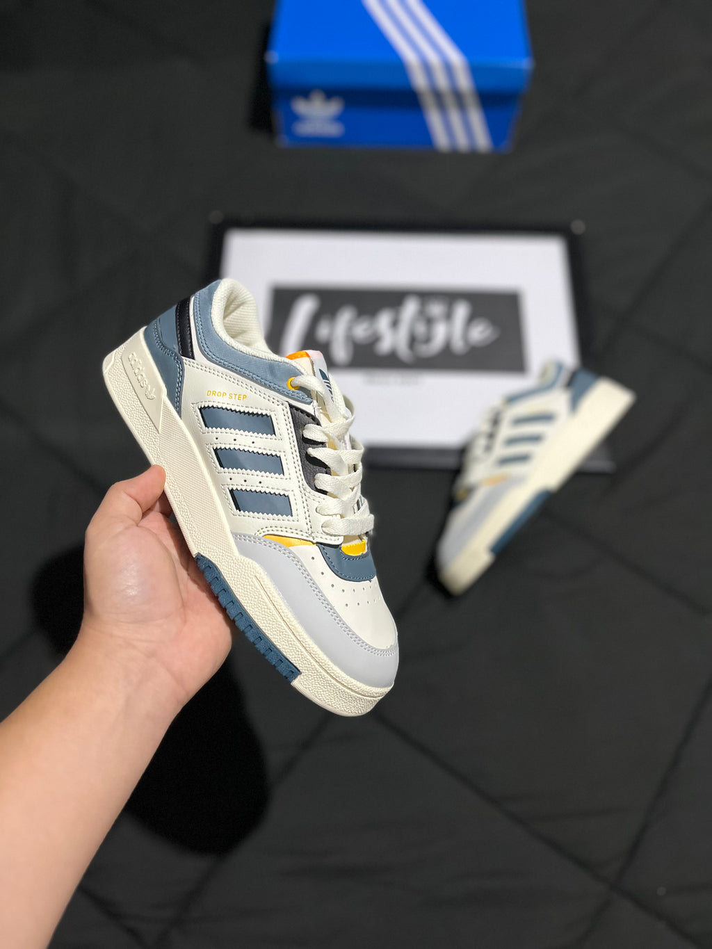 ADIDAS DROP STEP AQUA