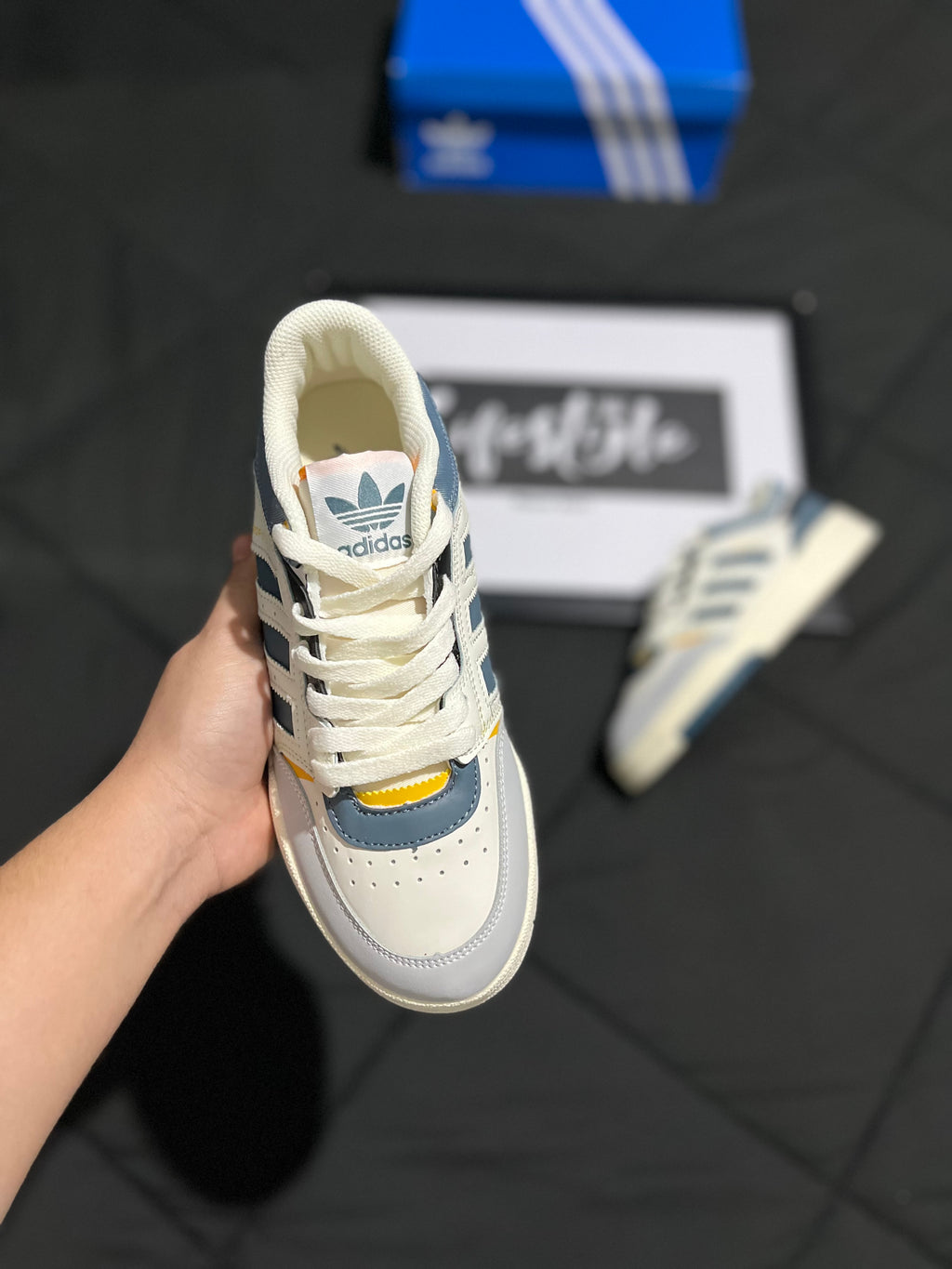 ADIDAS DROP STEP AQUA