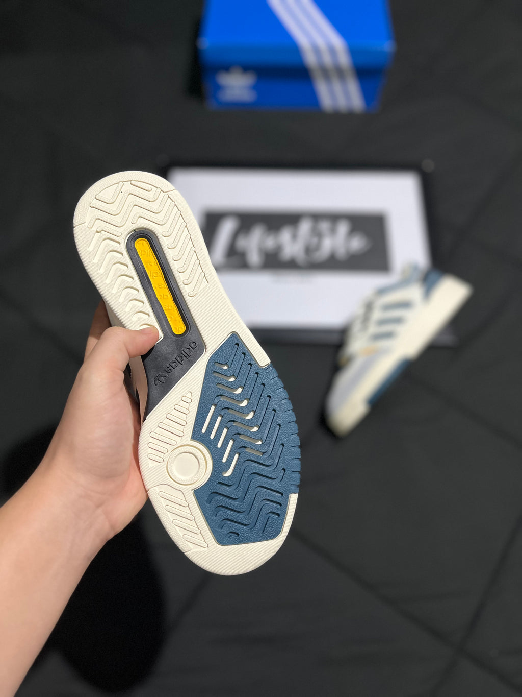 ADIDAS DROP STEP AQUA