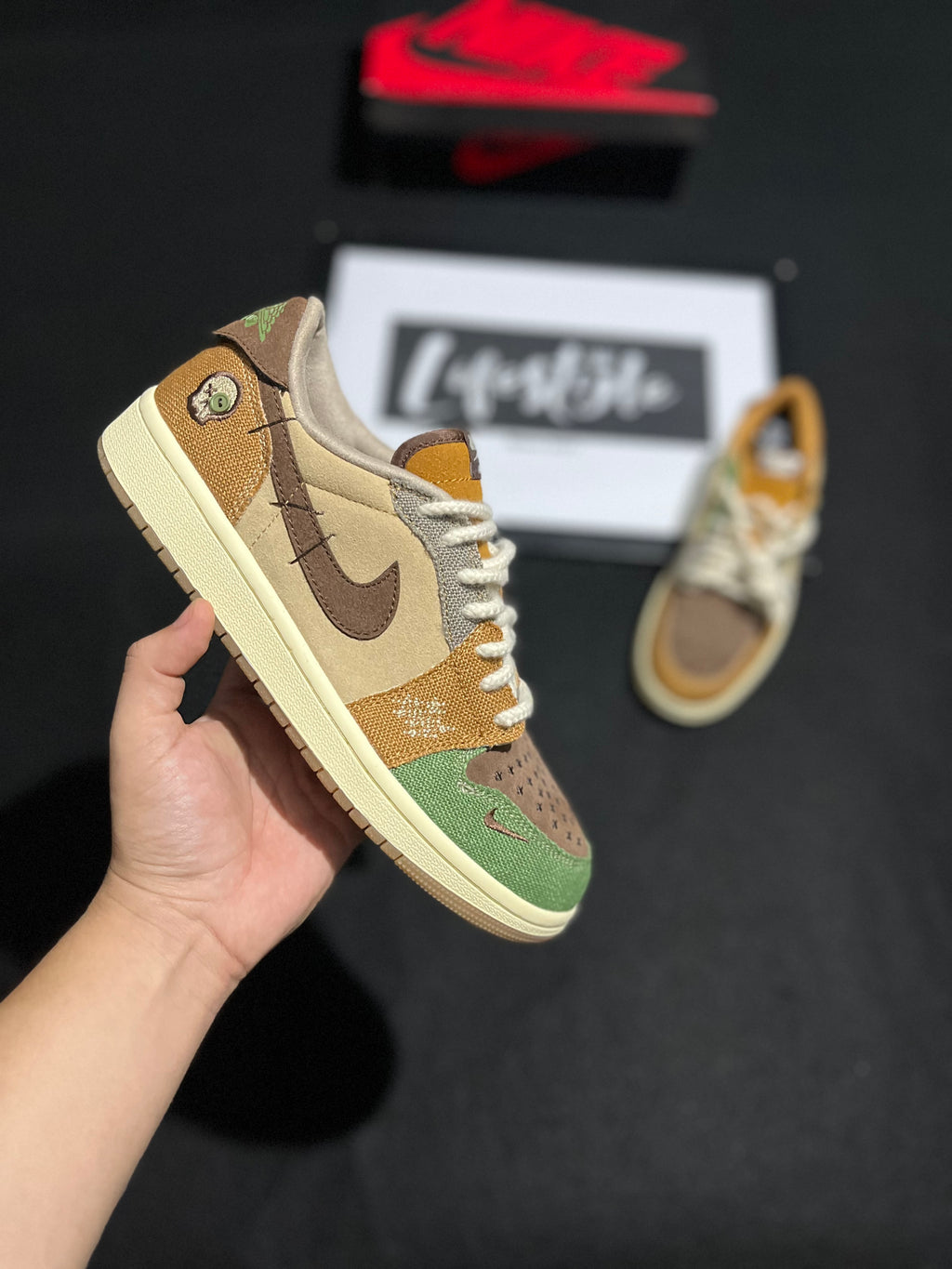 JORDAN RETRO 1 LOW OG  | VOODOO