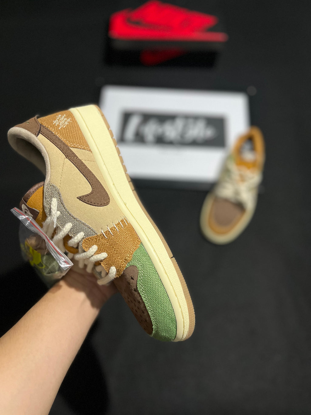 JORDAN RETRO 1 LOW OG  | VOODOO